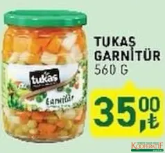 TUKAŞ GARNİTÜR 560 G fiyat ve kampanya bilgisi